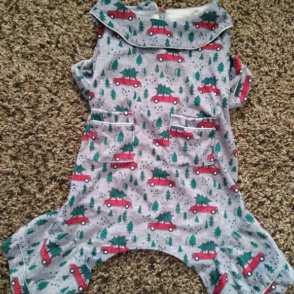 NWT Dog Sweater/jammies Flannel Large - Picture 1 of 7